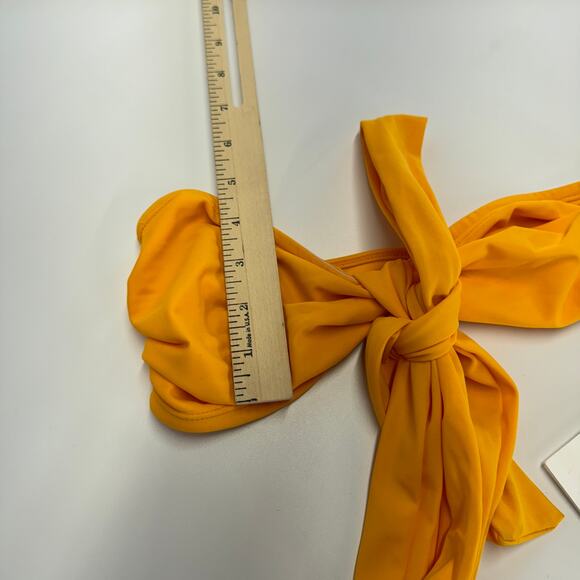 Faithful the Brand Bikini Top Womens Small Yellow Sun Locales Swim - Picture 7 of 11